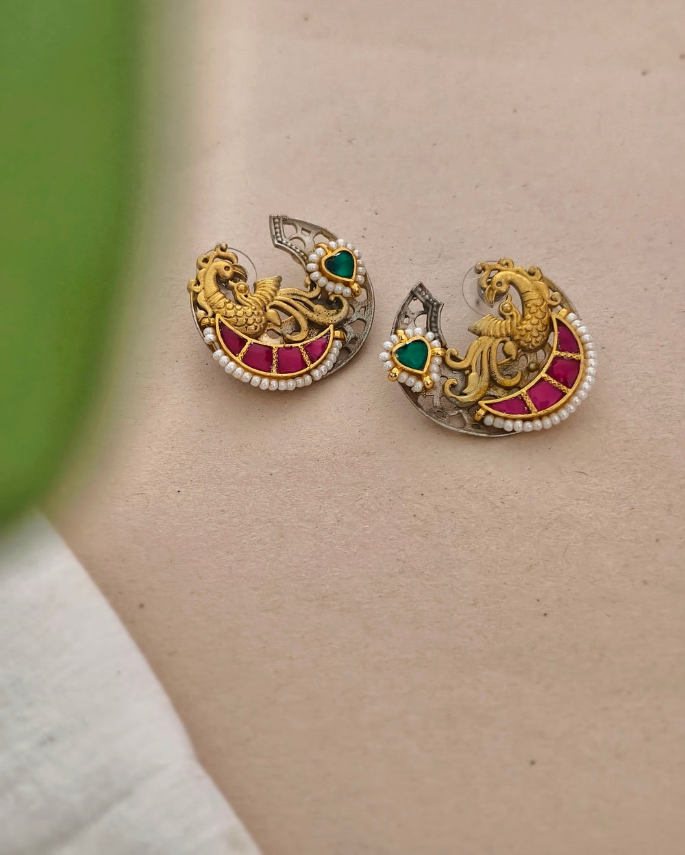 Jinal Kundan Earrings