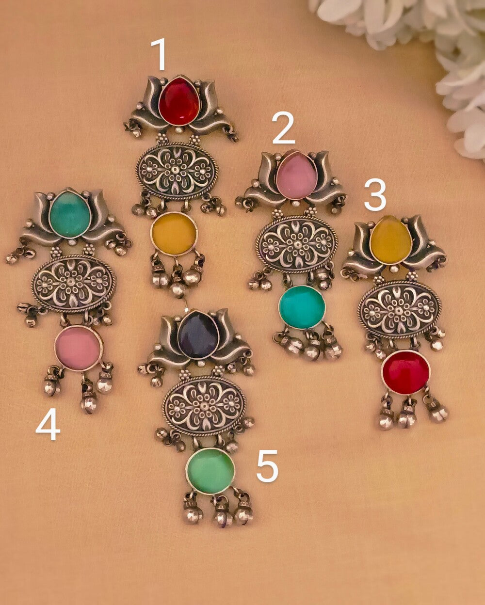 Nisha Colourfull Danglers