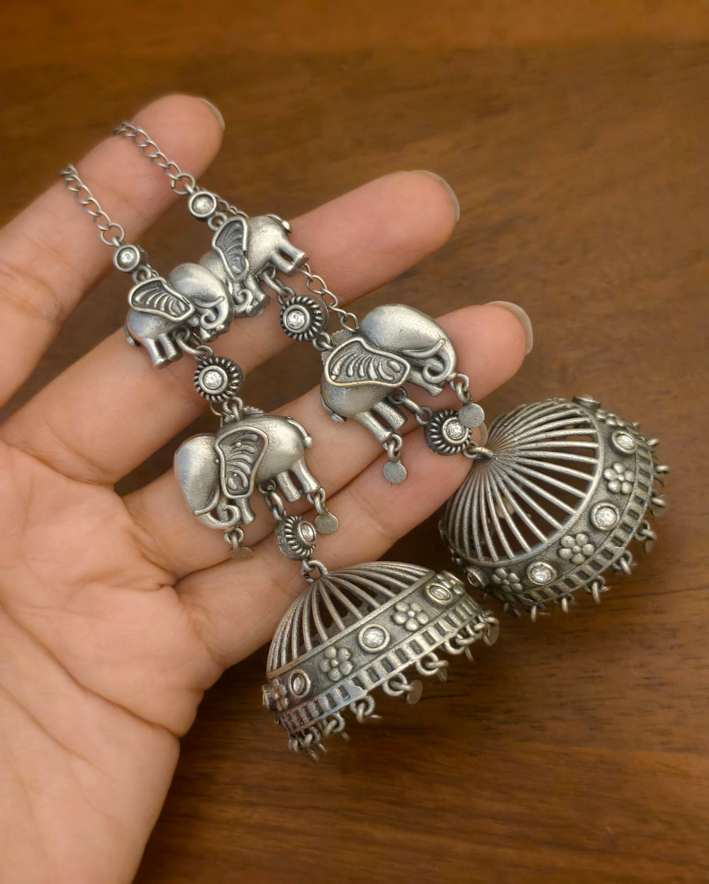 Elephant Jhumki With Sahara