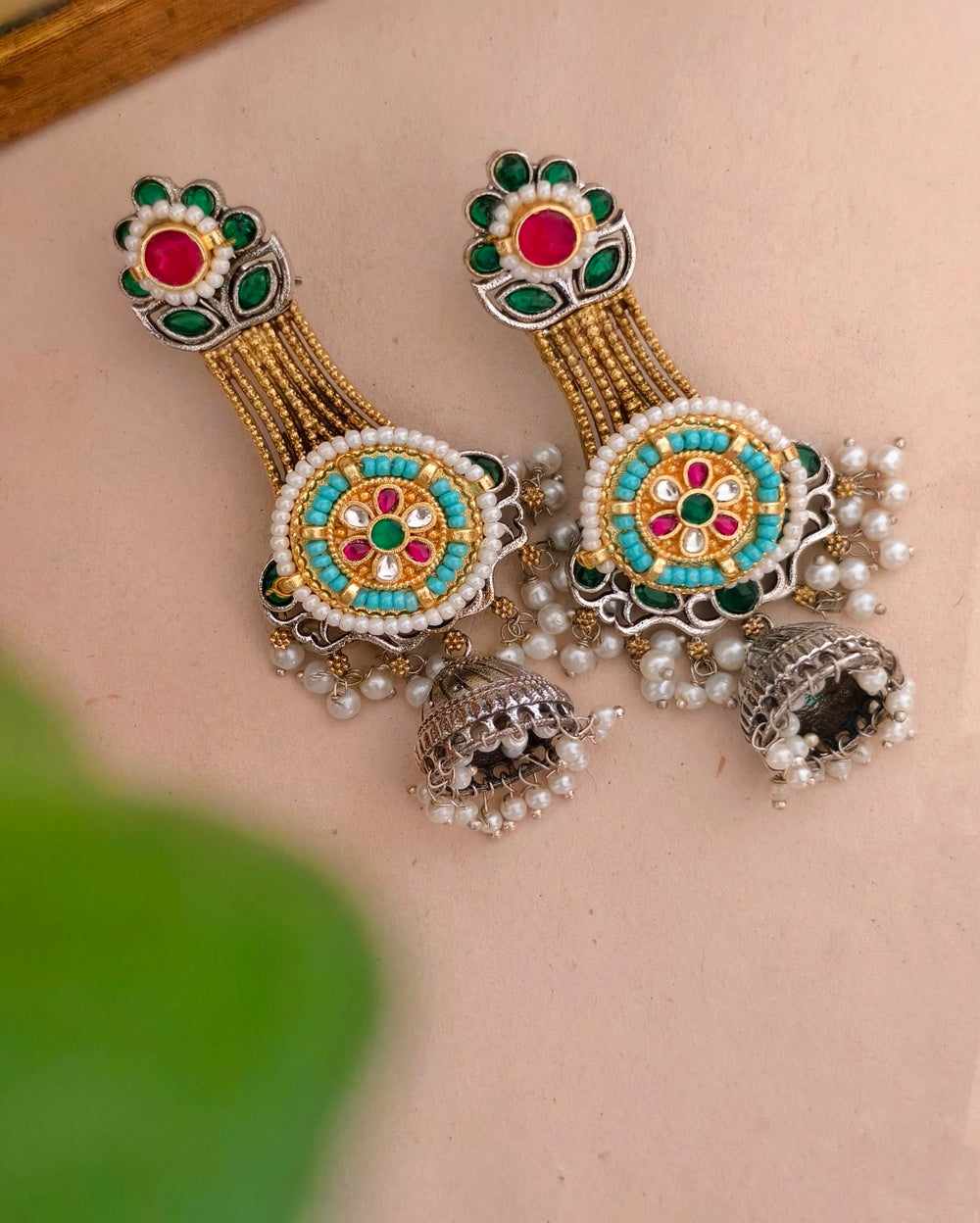 Sharanya Kundan Earrings