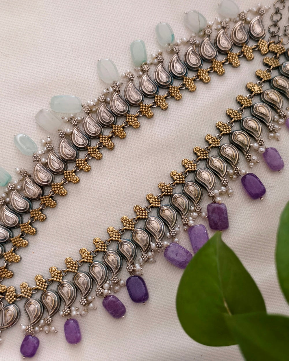 Hrutvi Dual tone Necklace