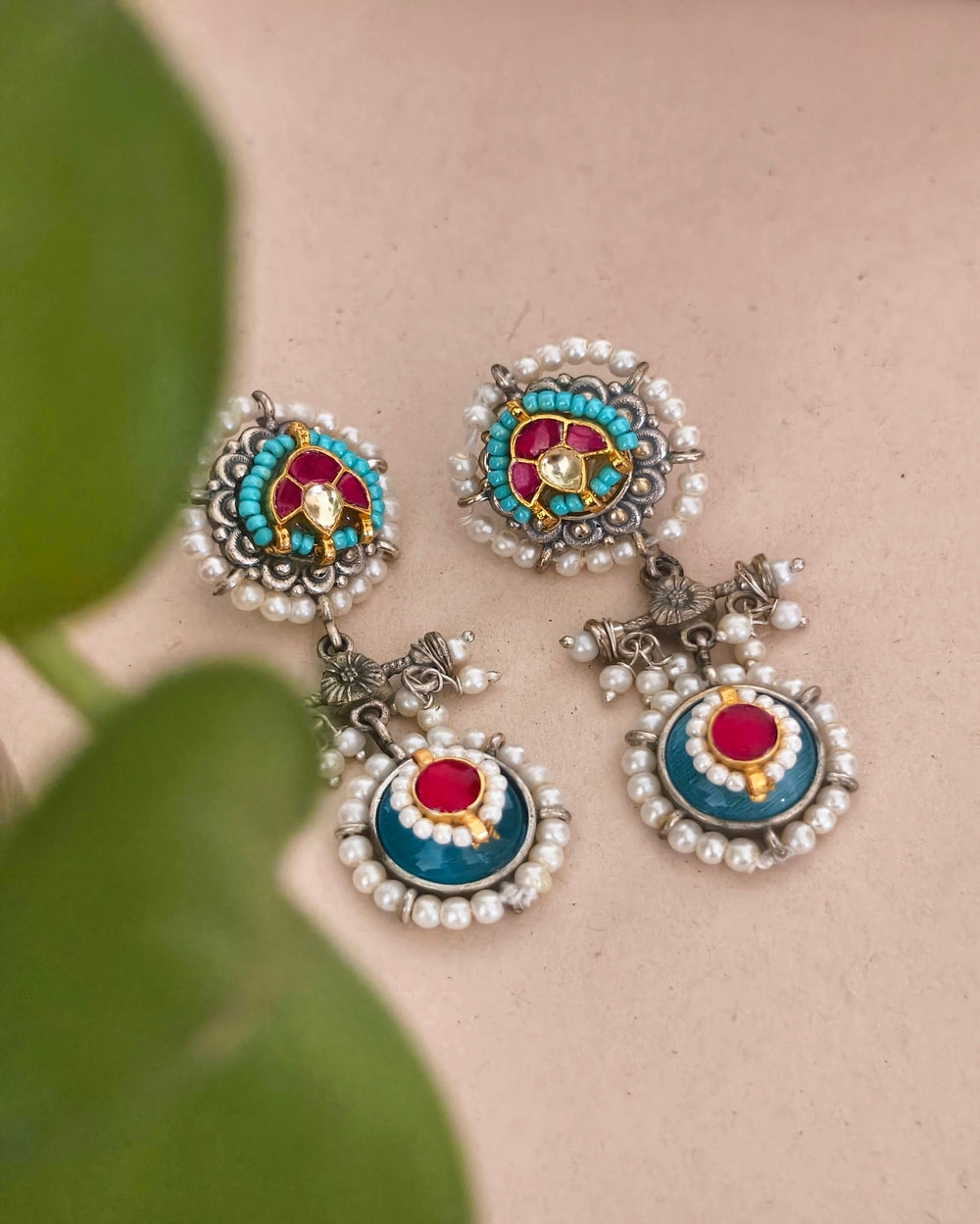 Rishika Kundan Earrings