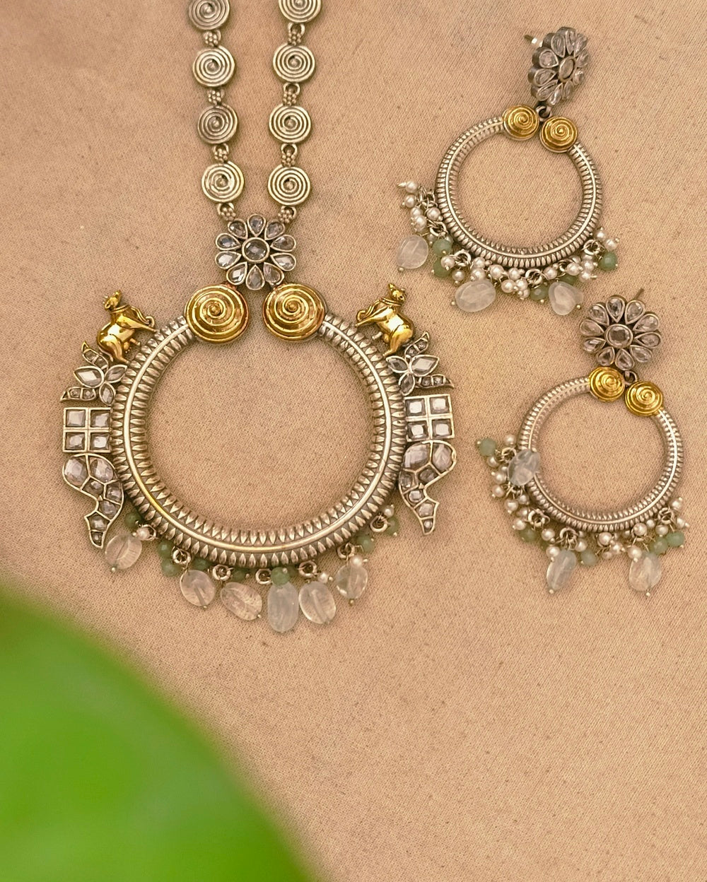 Kunalika Dual tone Necklace