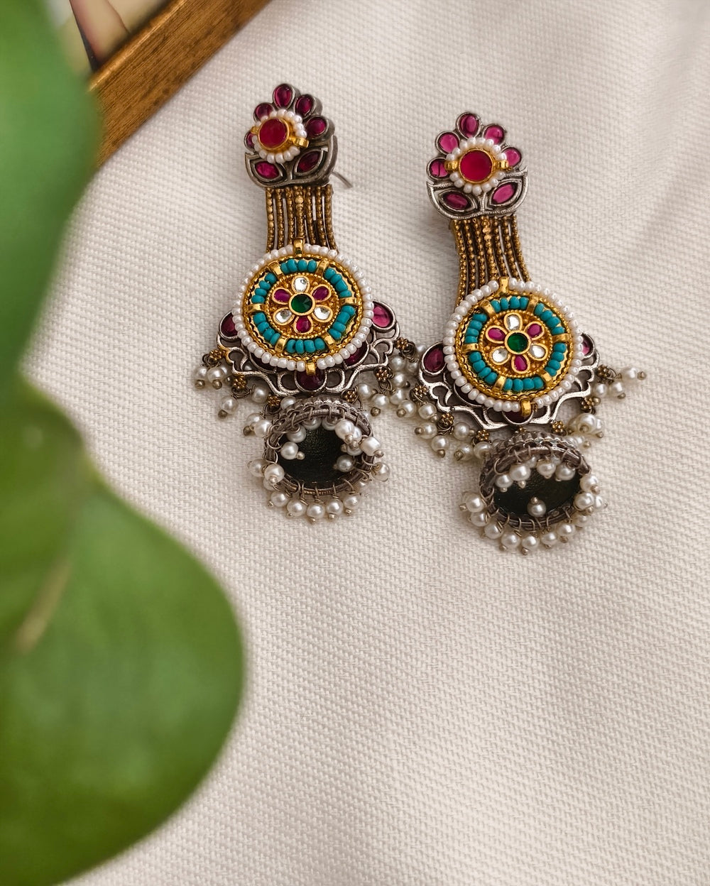 Sharanya Kundan Earrings