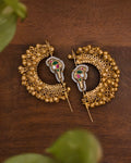 Tarunika Ghungroo Golden Needle Earcuff