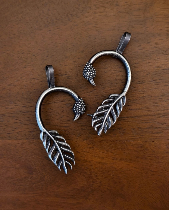 Jiya Peacock Earcuff