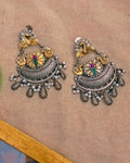 Kiana Dual tone Danglers