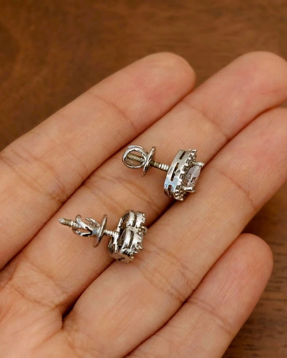 Anya AD Heart Shape Studs