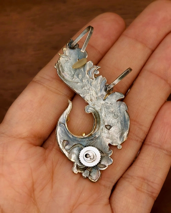 Chand Kundan Earcuff