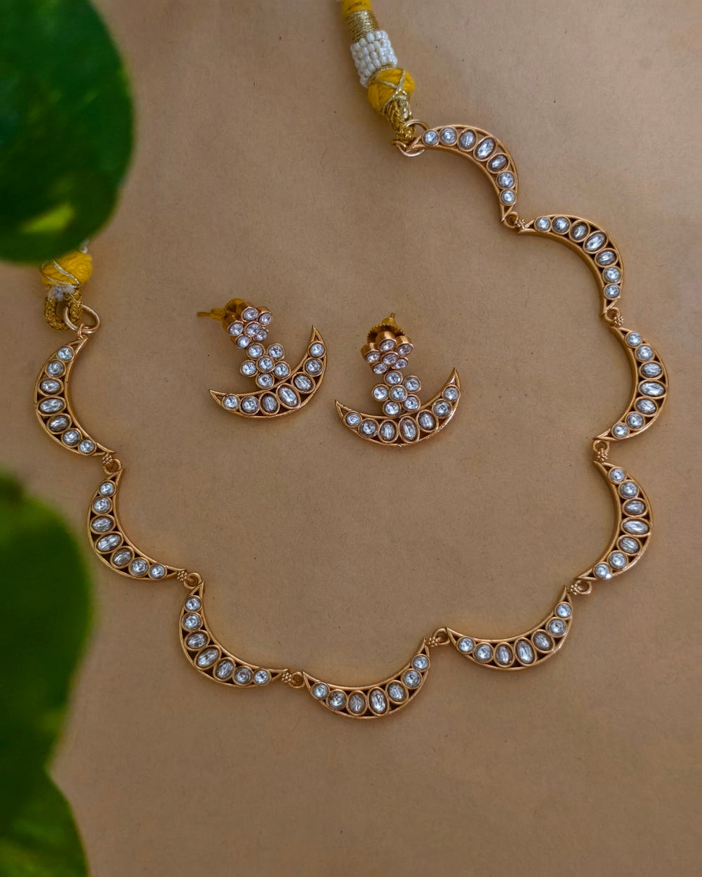 Monika Golden Necklace