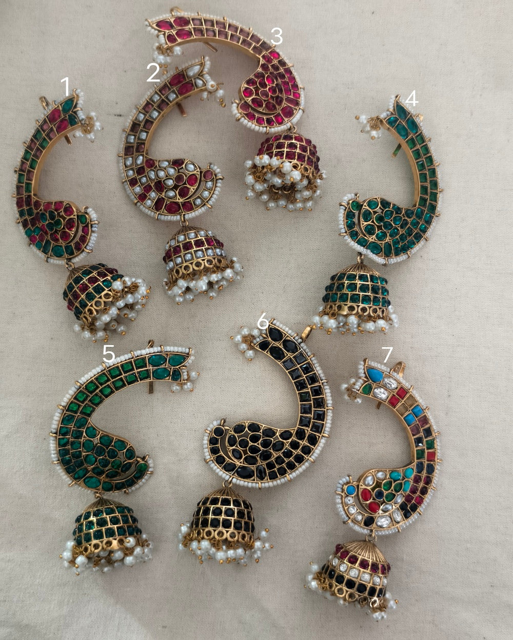 Zaalima Golden Earcuff