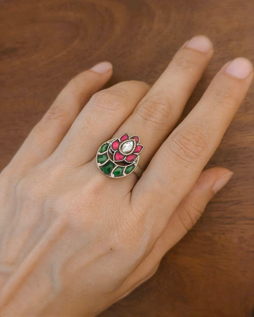 Juhi Stone Ring