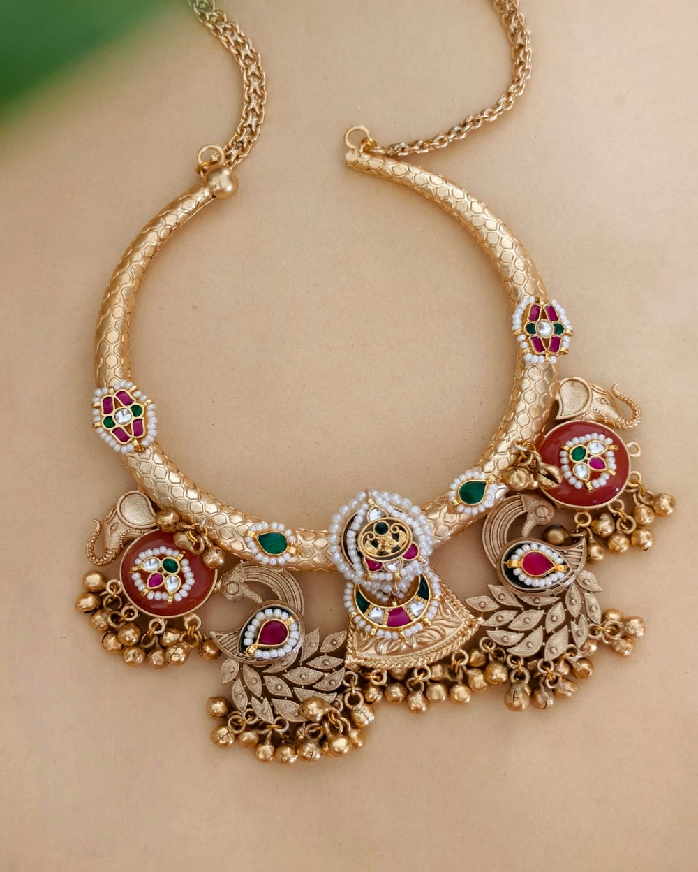 Gulnar Golden Necklace