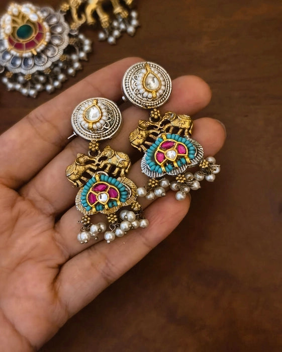 Ruhi Dualtone Kundan Choker