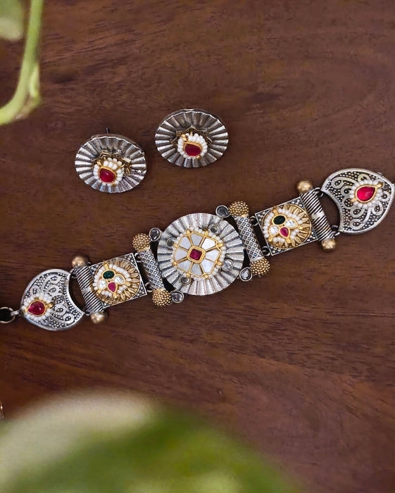 Riya MOP Kundan Choker