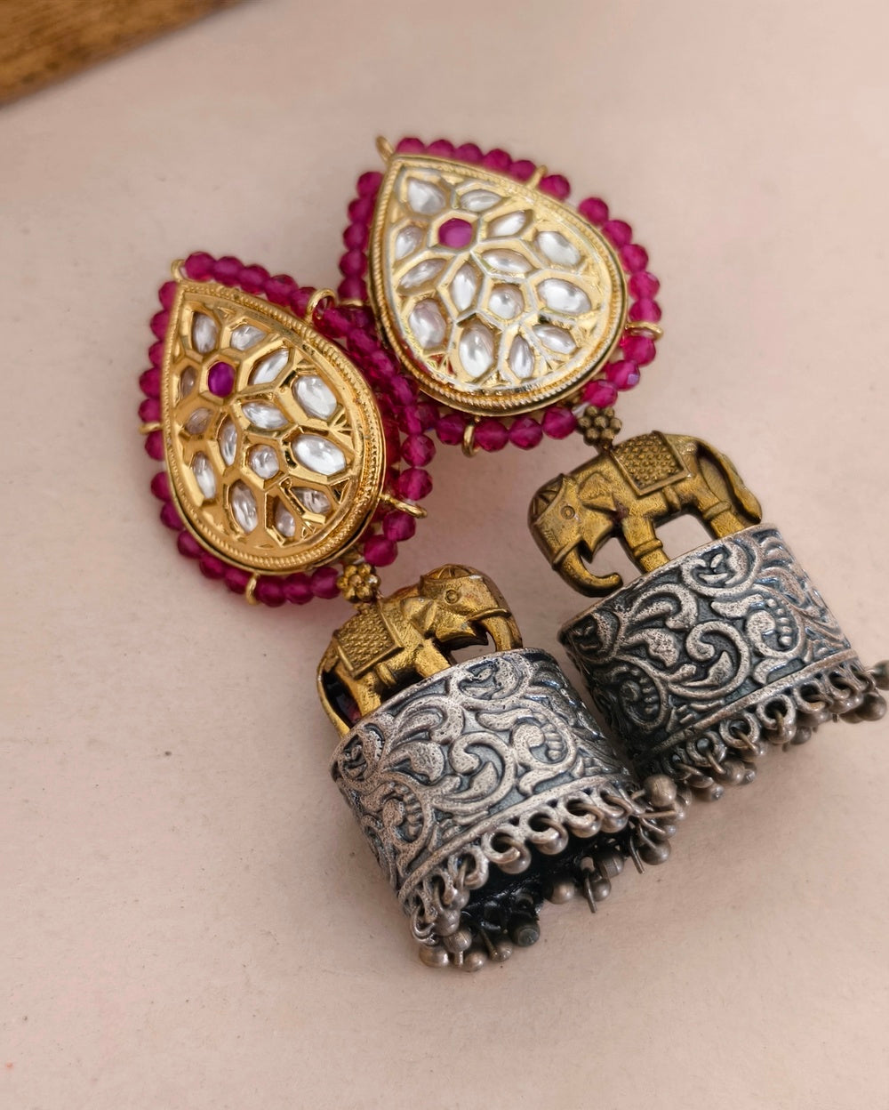 Rahana Dual tone Jhumki