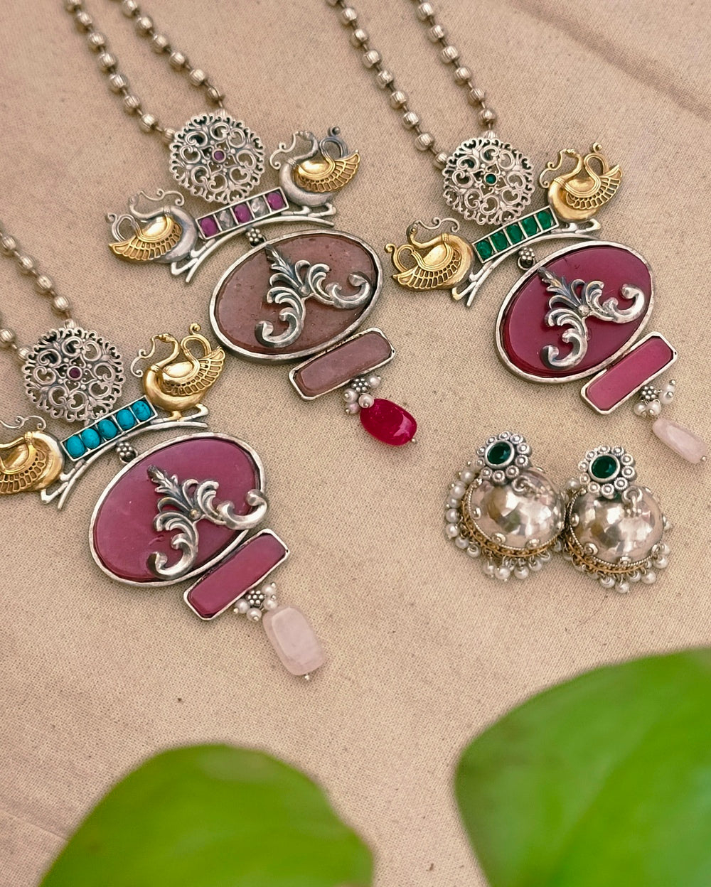 Lakshi Dua tone Necklace