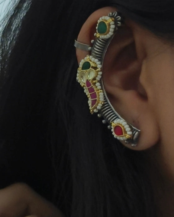 Uzma Kundan Earcuff