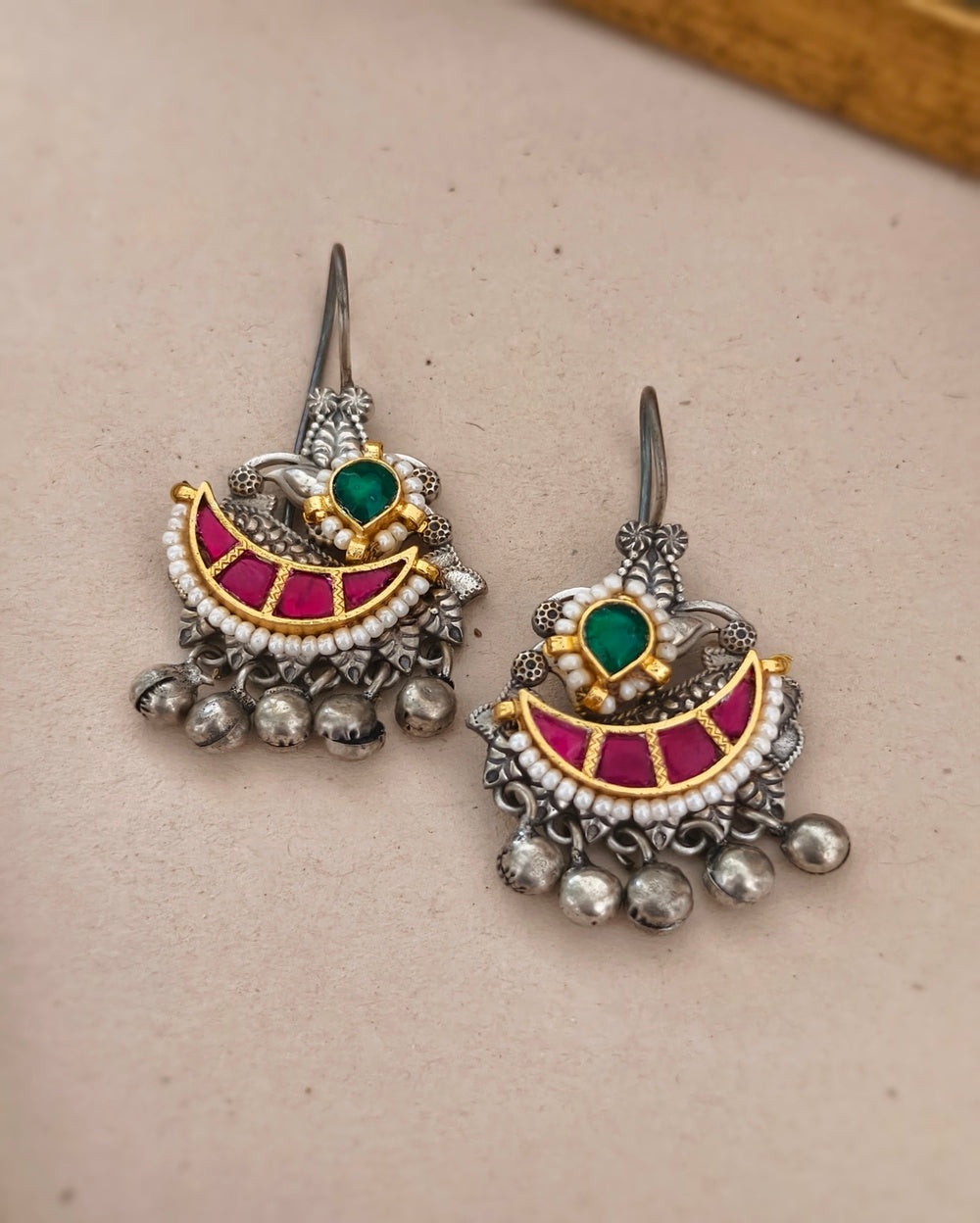 Jivika Kundan Earrings
