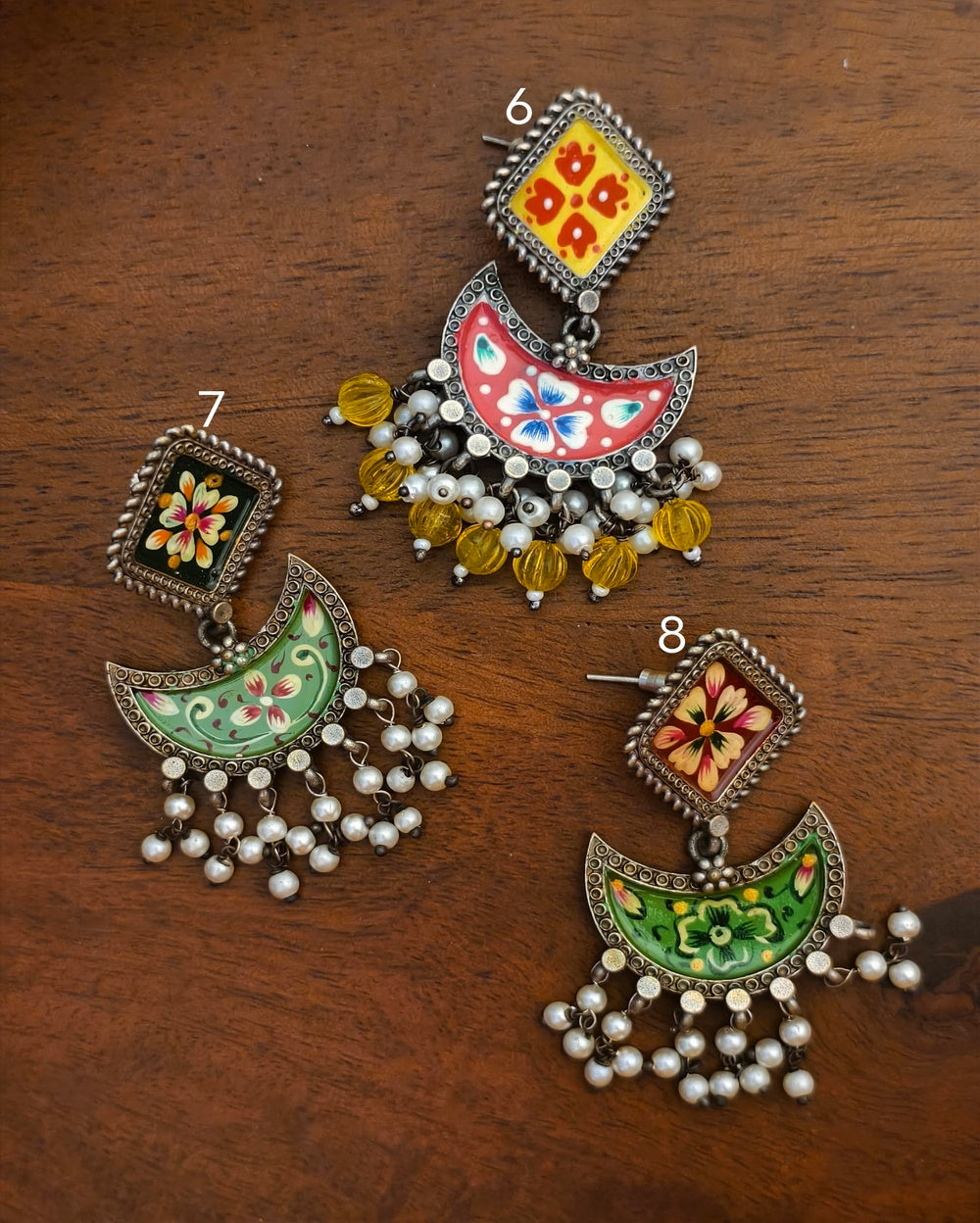Chand Meenakari Dangler