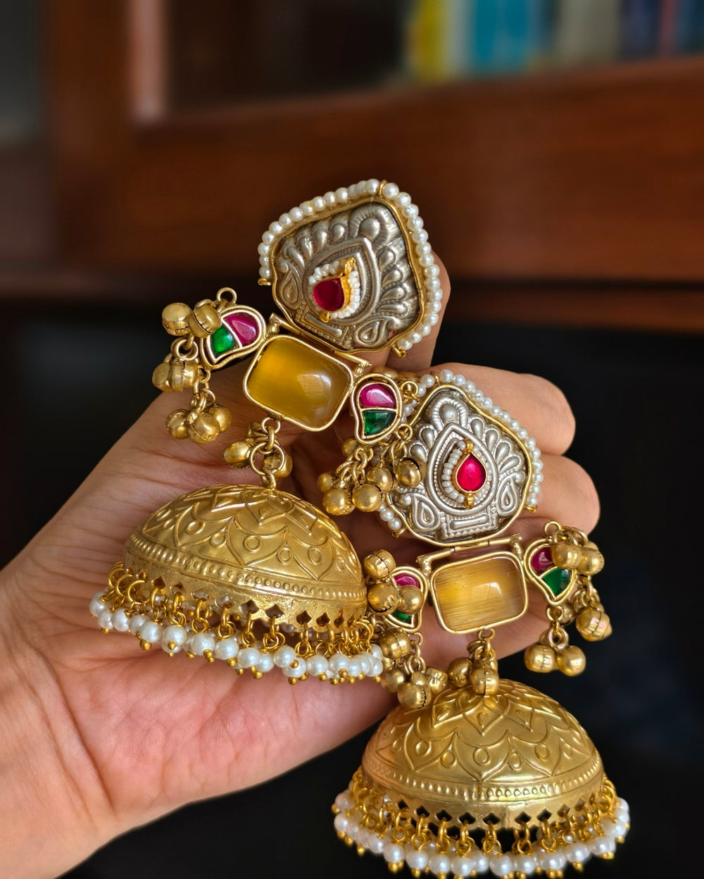 Meval Handmade Jhumki