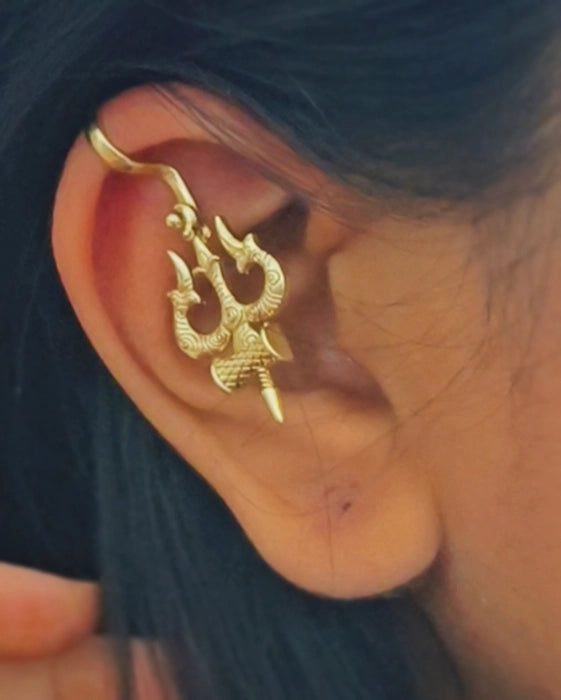Trishul Bugadi Earcuff