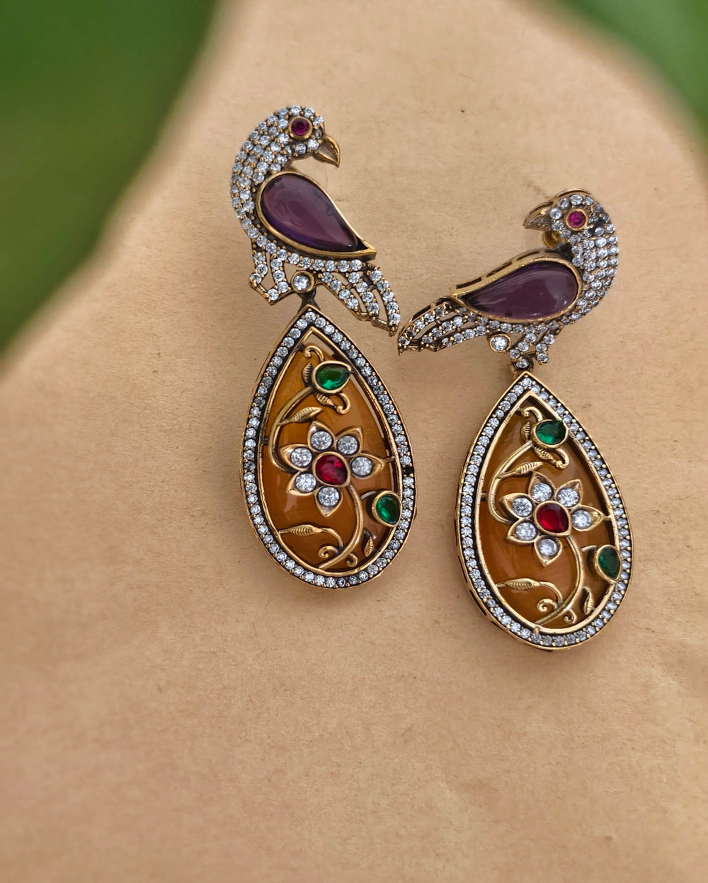 Pooja Statement Earrings