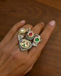 Pihuu Kundan Ring