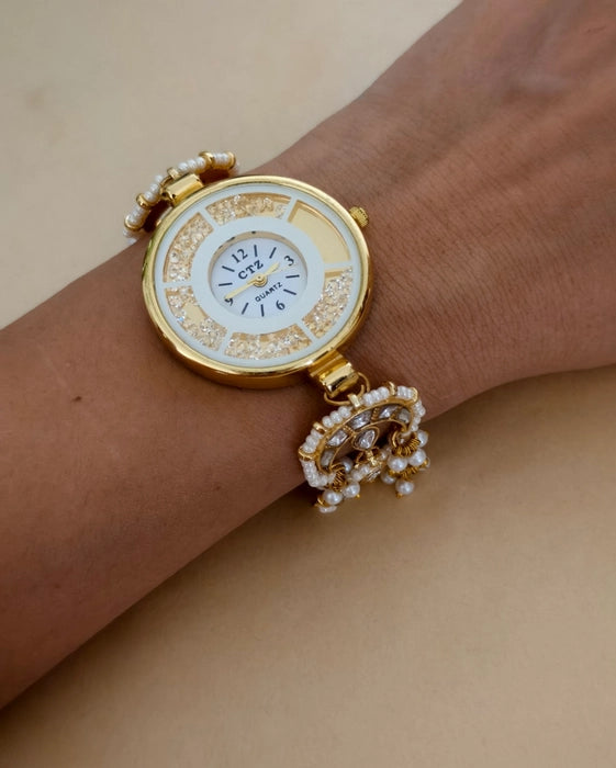 Roshni Golden Watch