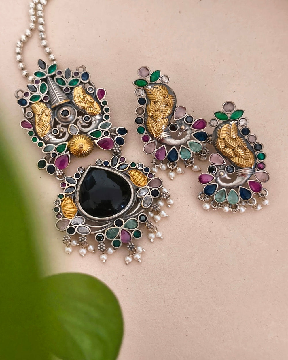 Waishnavi Dual tone Necklace
