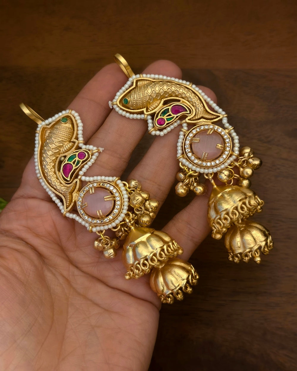 Fish Golden Jhumki