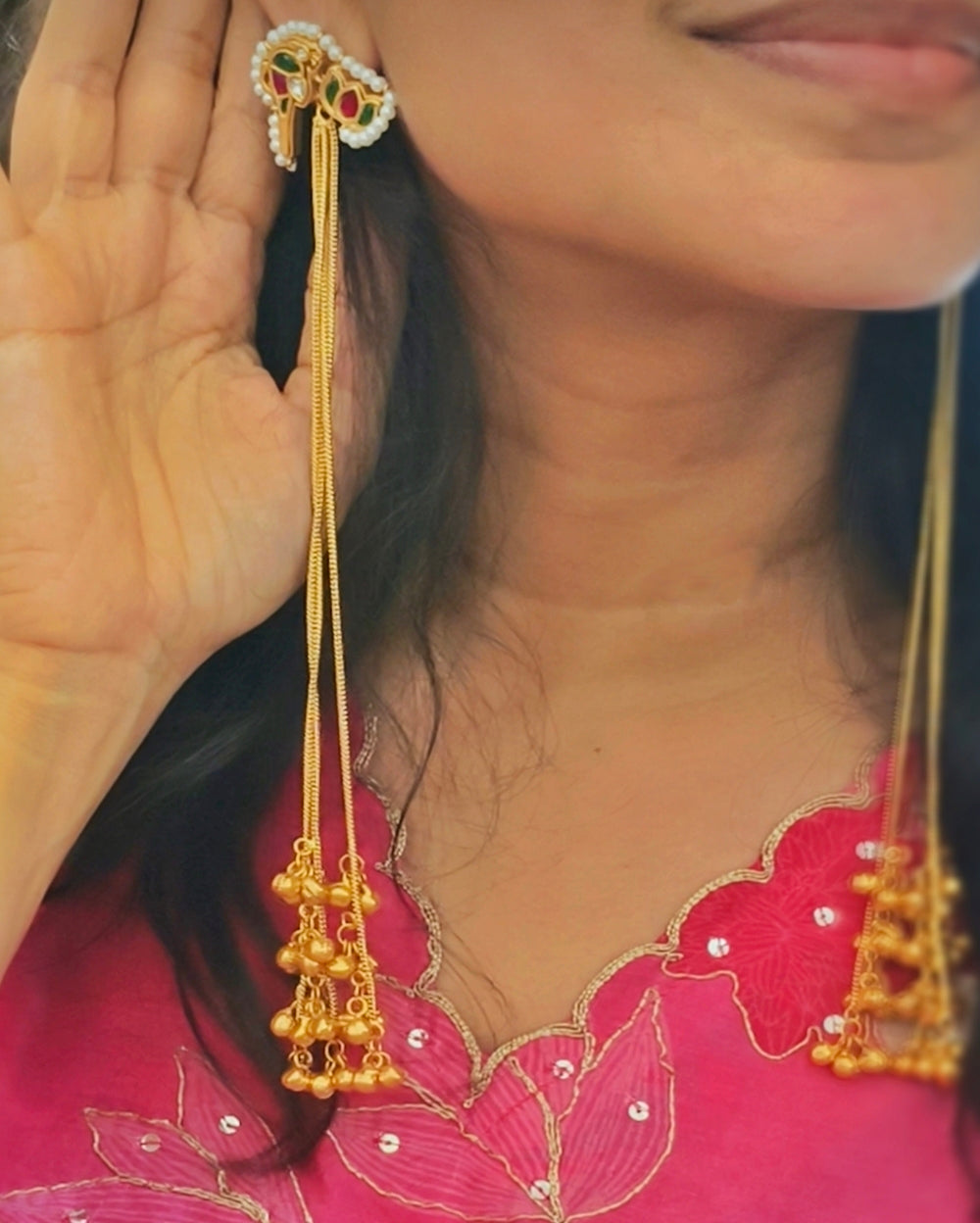 Gauhar Kashmiri Handmade Earring
