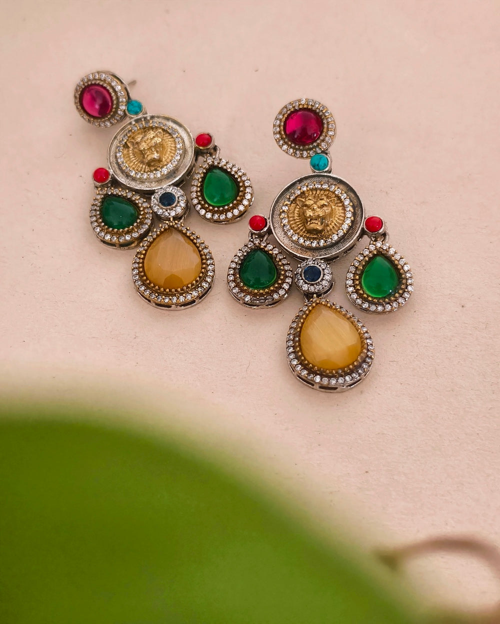 Itya Dual tone Danglers