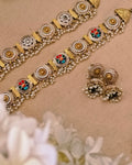 liza Dual tone chokers