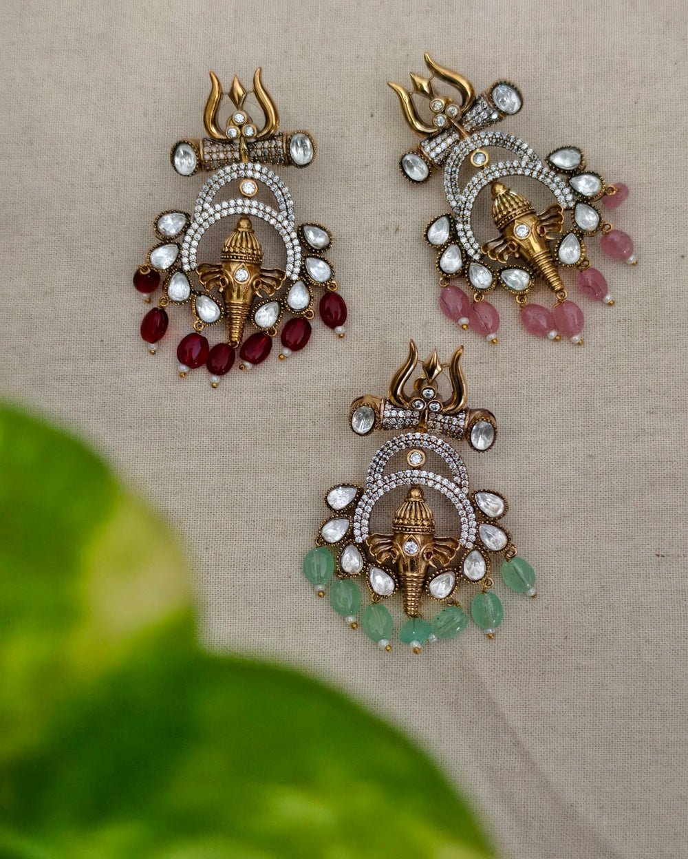 Trishul Statement Earring
