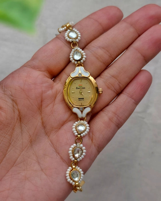 Khushi Golden Watch