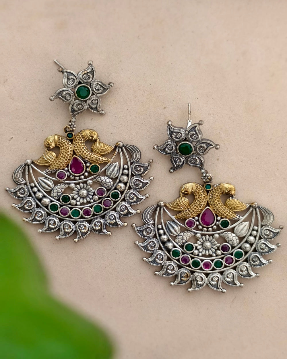 Nakry Dual tone Danglers