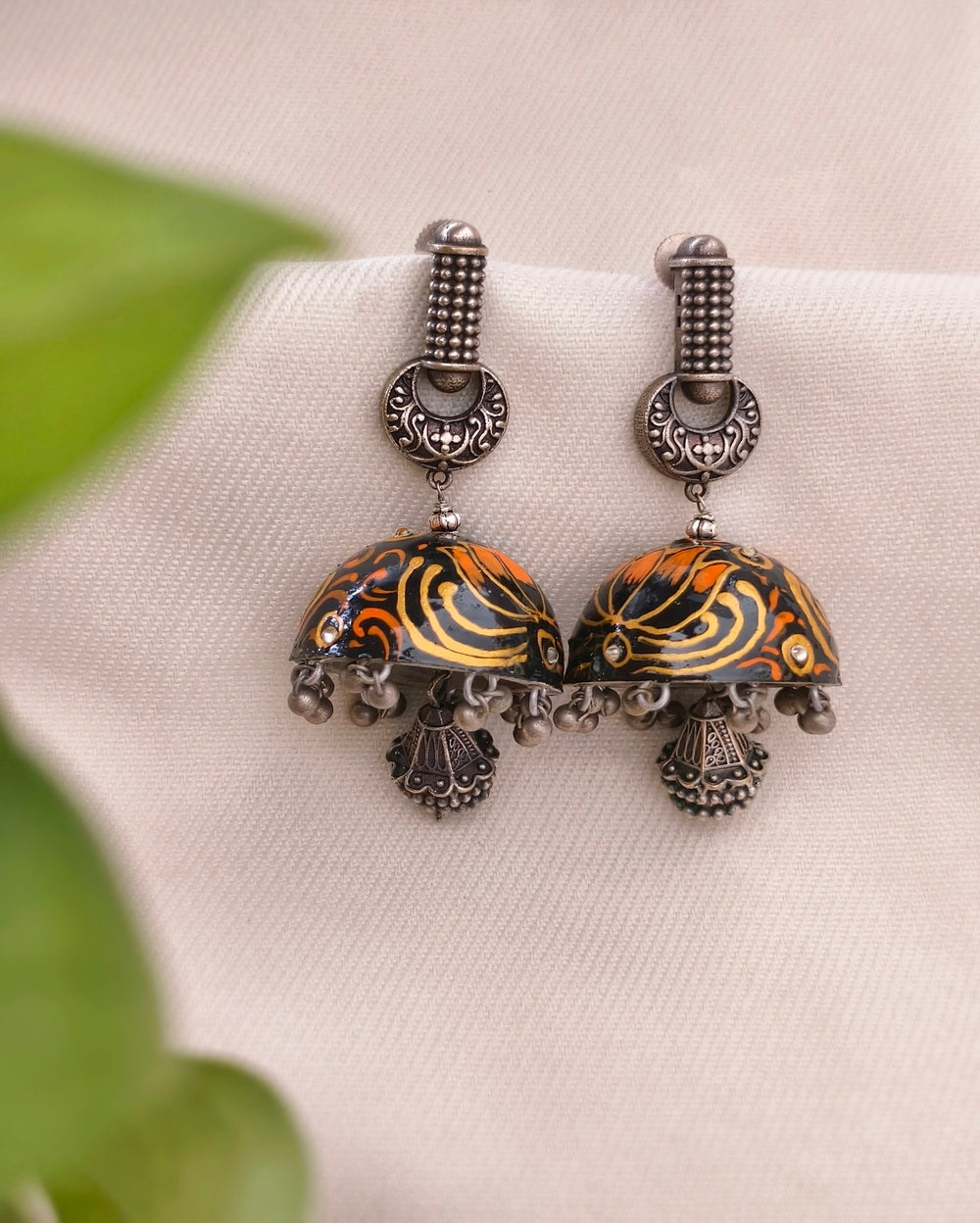 Jhansi Meenakari Jhumki