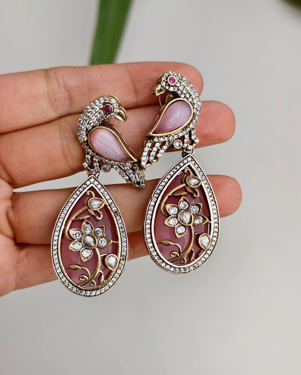 Pooja Statement Earrings