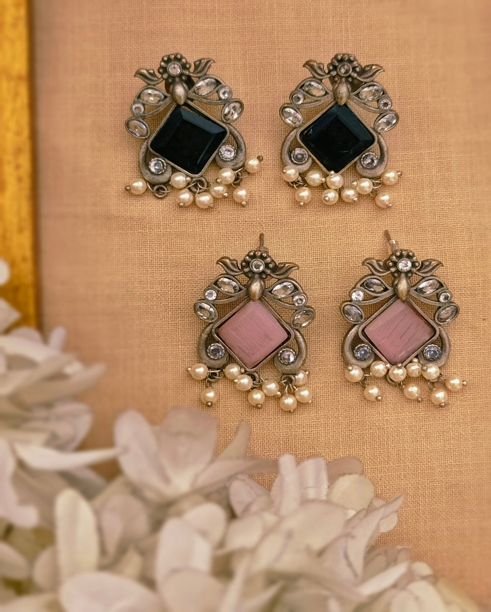 purna Stone Studs
