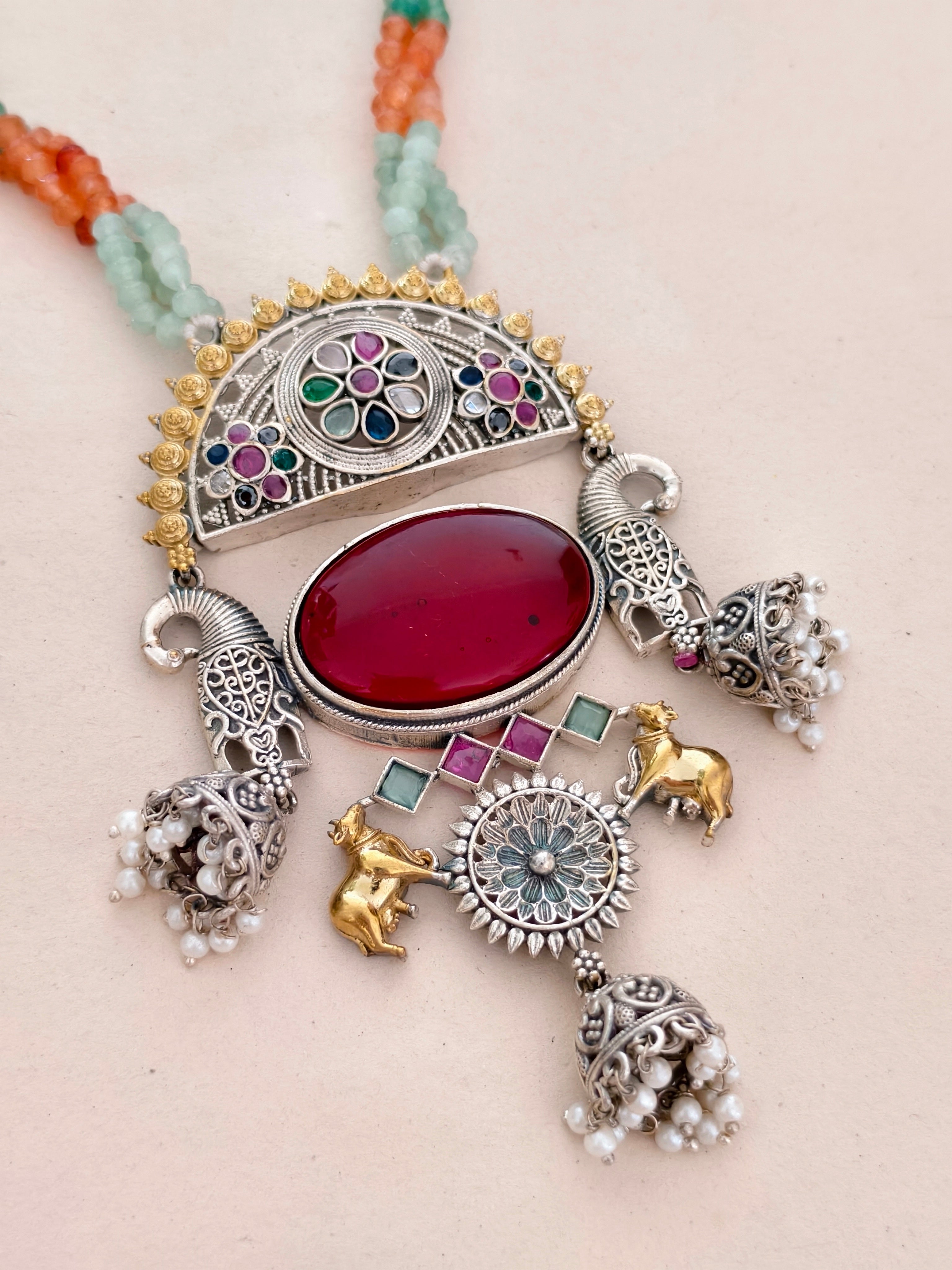 Shivika Dual tone Necklace