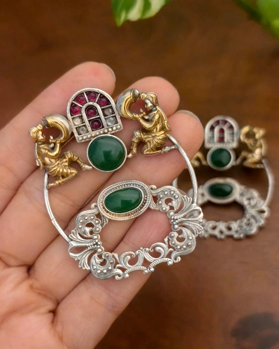 Kavya Dual Tone Dangler