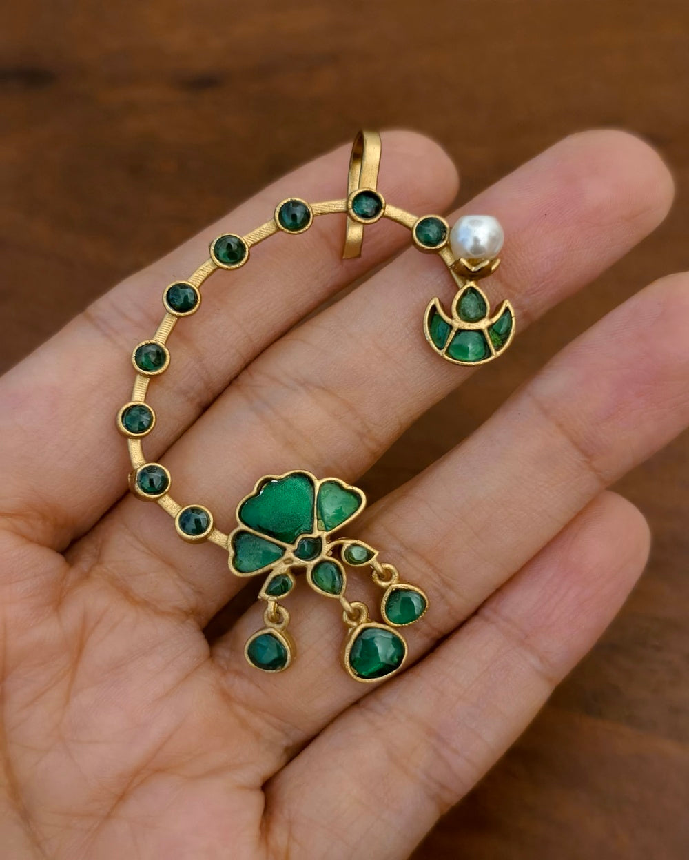 Maya Golden Earcuff
