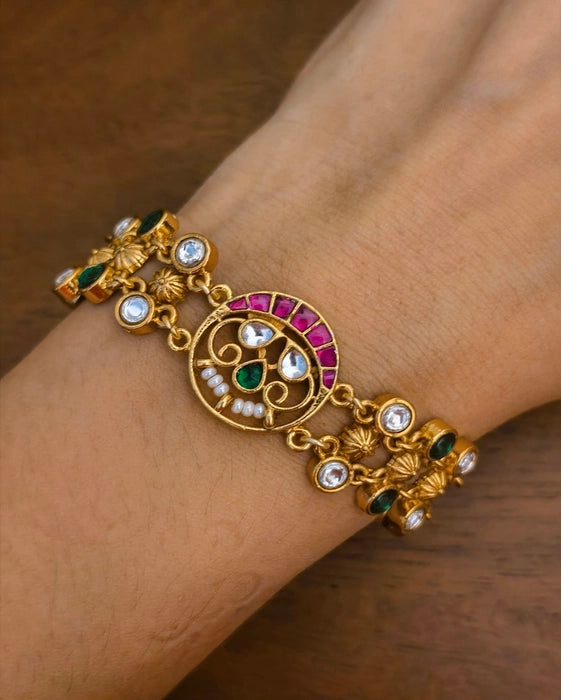 Purvi Golden Bracelet