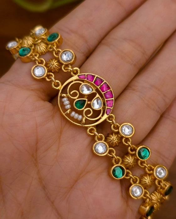 Purvi Golden Bracelet