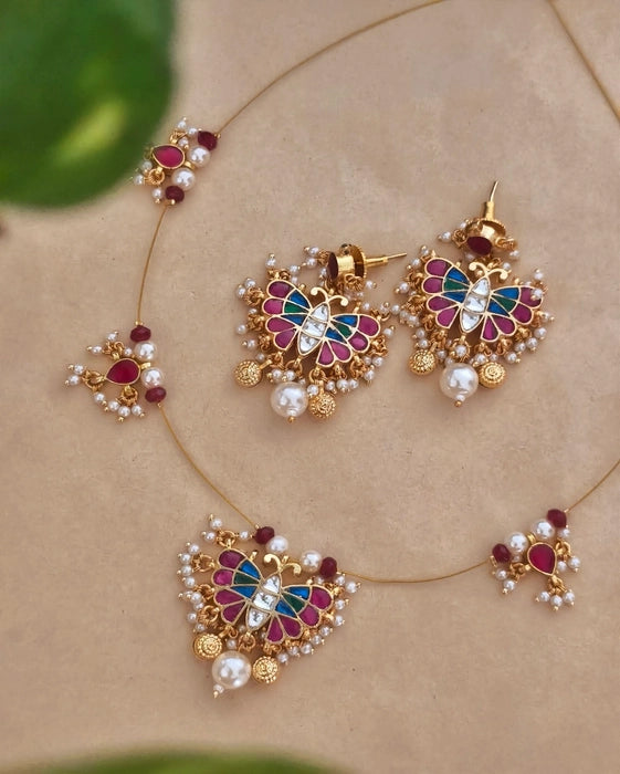 Titli Golden Necklace