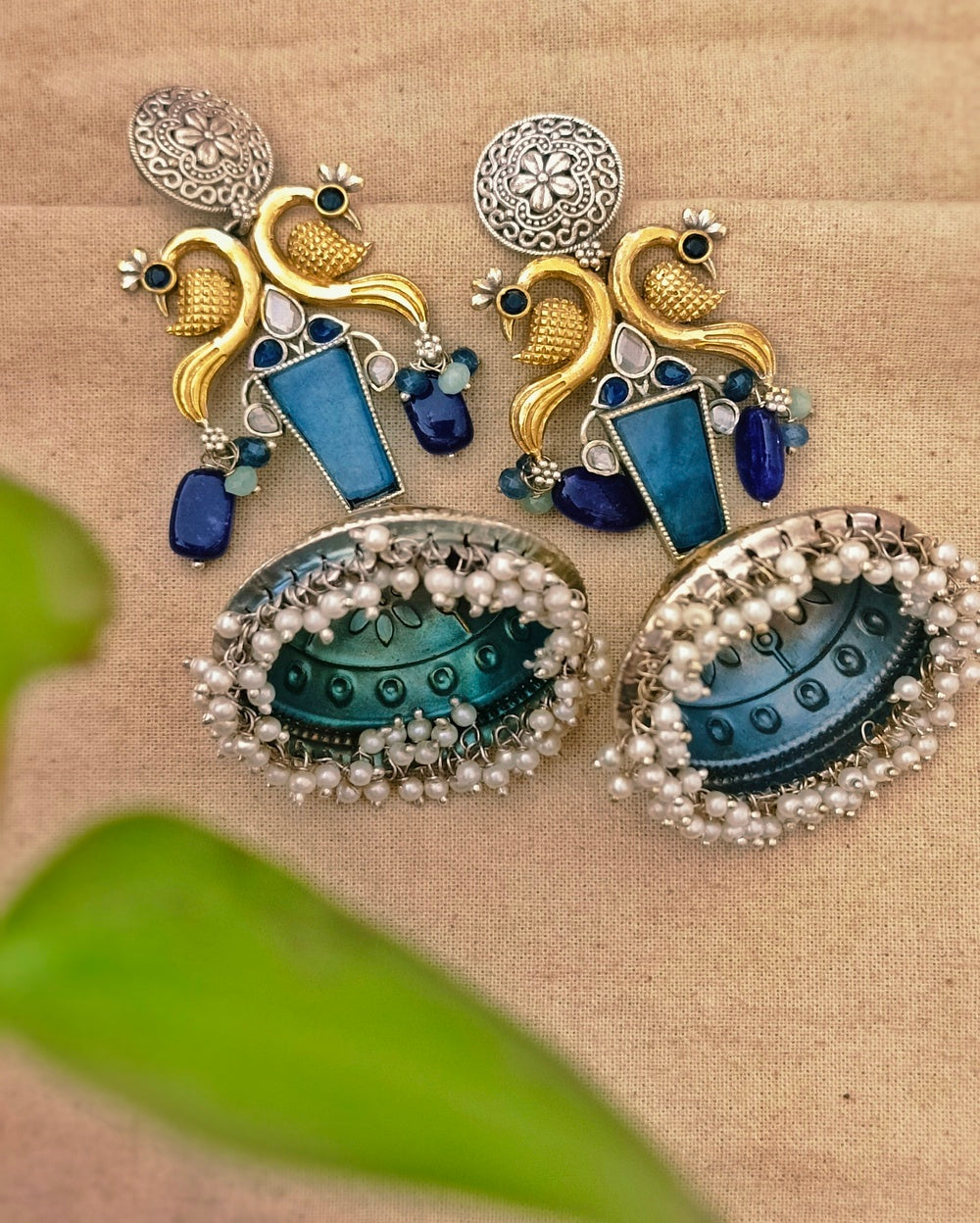 Jaydeni Dual tone Jhumki