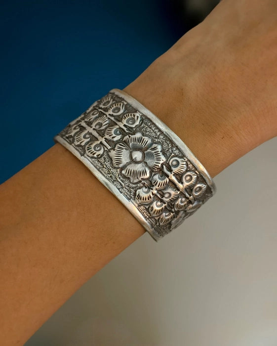 Uzma Silver Bracelet