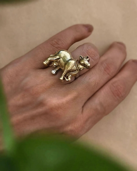 Naandi Dual Tone Ring