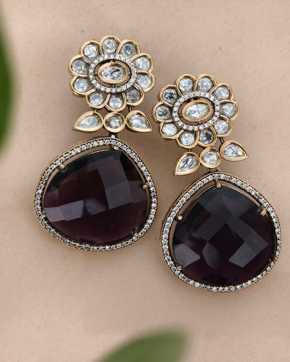 Pavani Statement Earrings